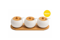 SET FRASCOS CERAMICA C/BASE (X3PCS)